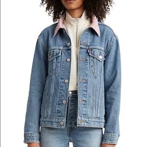 Levi's Ex-Boyfriend Denim Trucker Jacket BNWT S